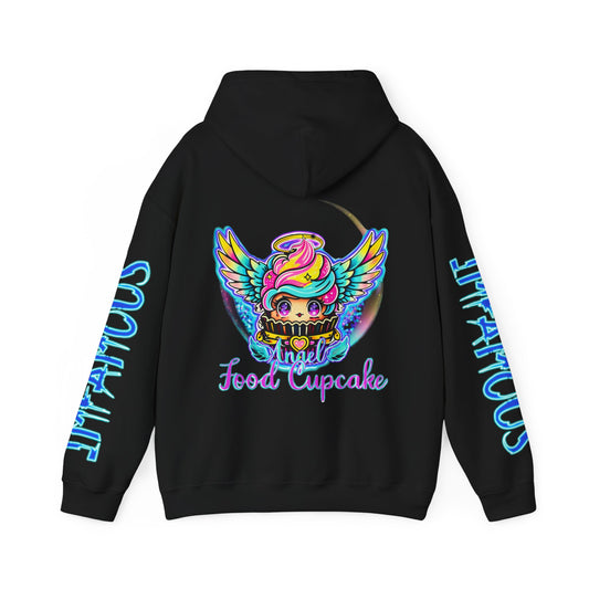 Imfamous Angel Cupcake Graphic Hoodie - Stylish Unisex Heavy Blend Sweatshirt