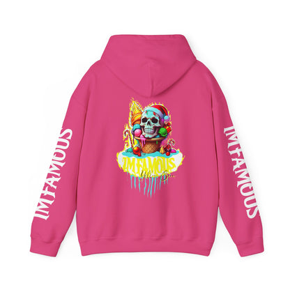 Premium hooded sweatshirt - Imfamous Yellow Snow I-scream Hoodie