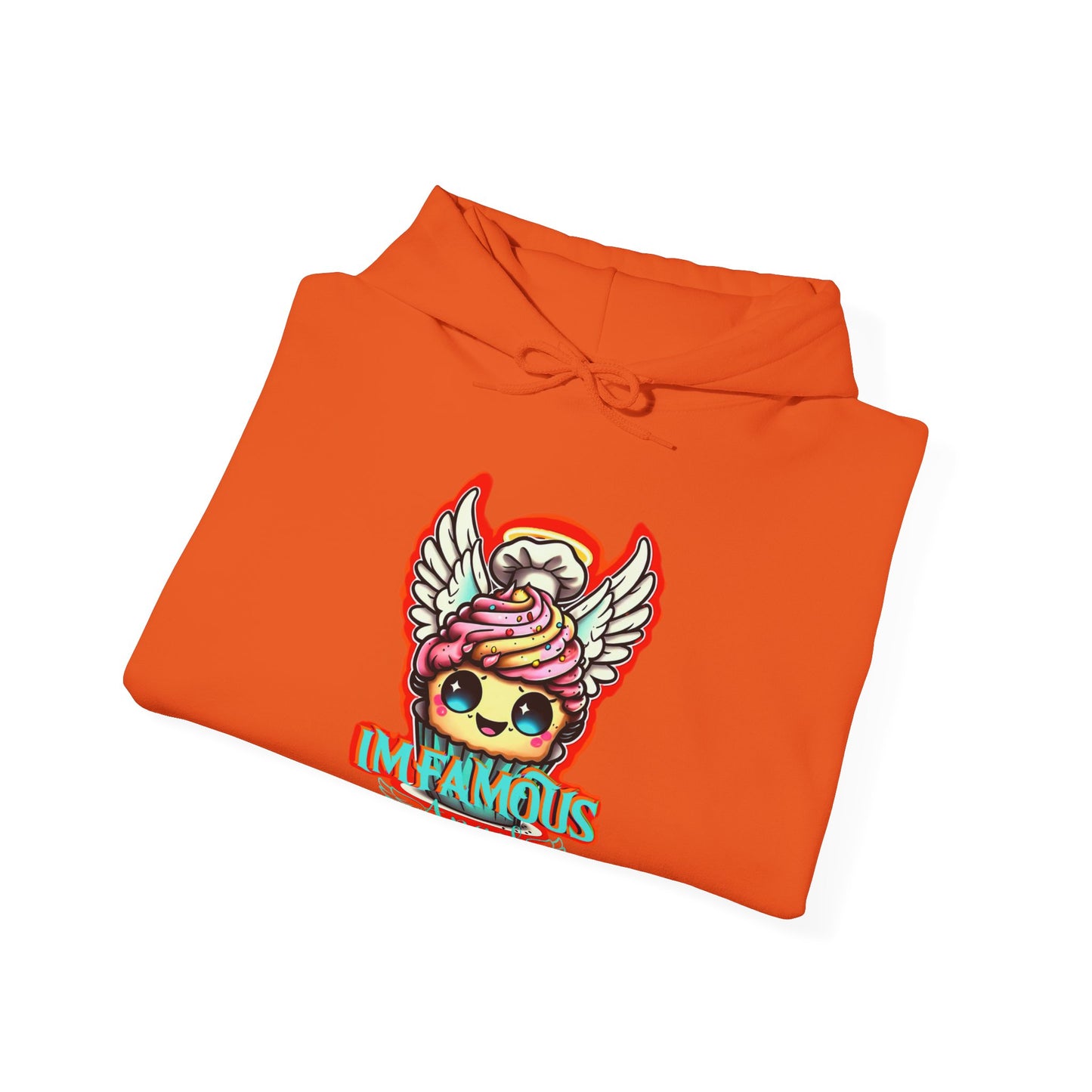 Imfamous Angel food cupcake 男女同款 Heavy Blend™ 连帽运动衫