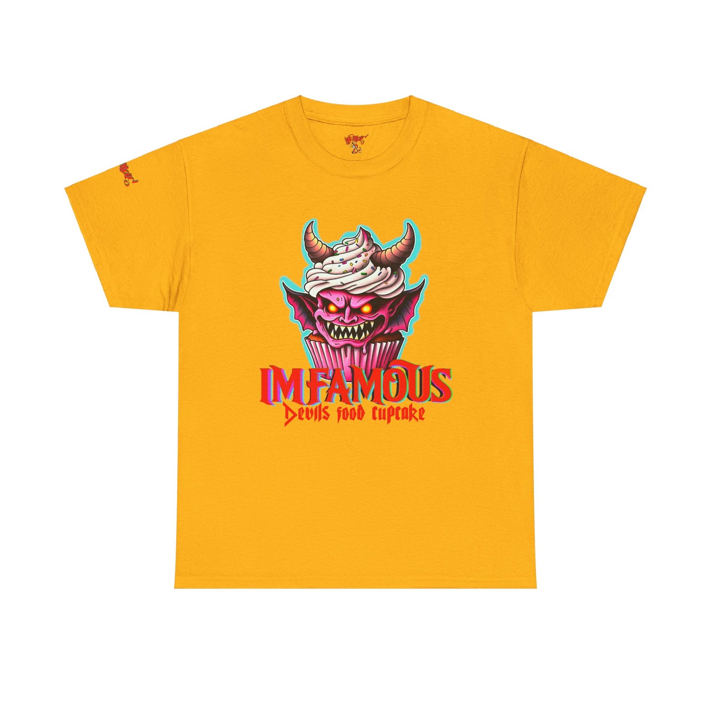 Premium graphic T-Shirt - Imfamous “devils food cupcake”