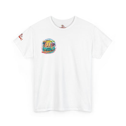 Camiseta unisex Live Laugh Toaster Surf in Bath Humor Shirt