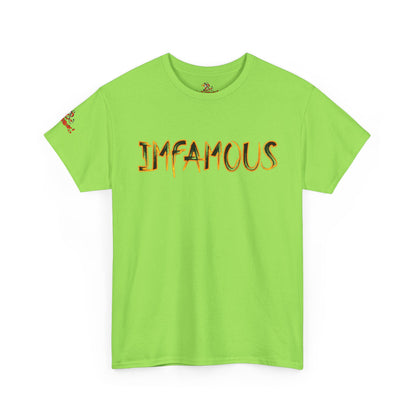 Imfamous Devils Food Cupcake Zombie attack Graphic Tee - Fun Casual Wear, Unisex T-Shirt for Food Lovers, Halloween fun gift