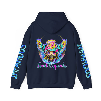 Imfamous Angel Food Cupcake #4 Graphic Hoodie - Stylish Unisex Heavy Blend Sweatshirt