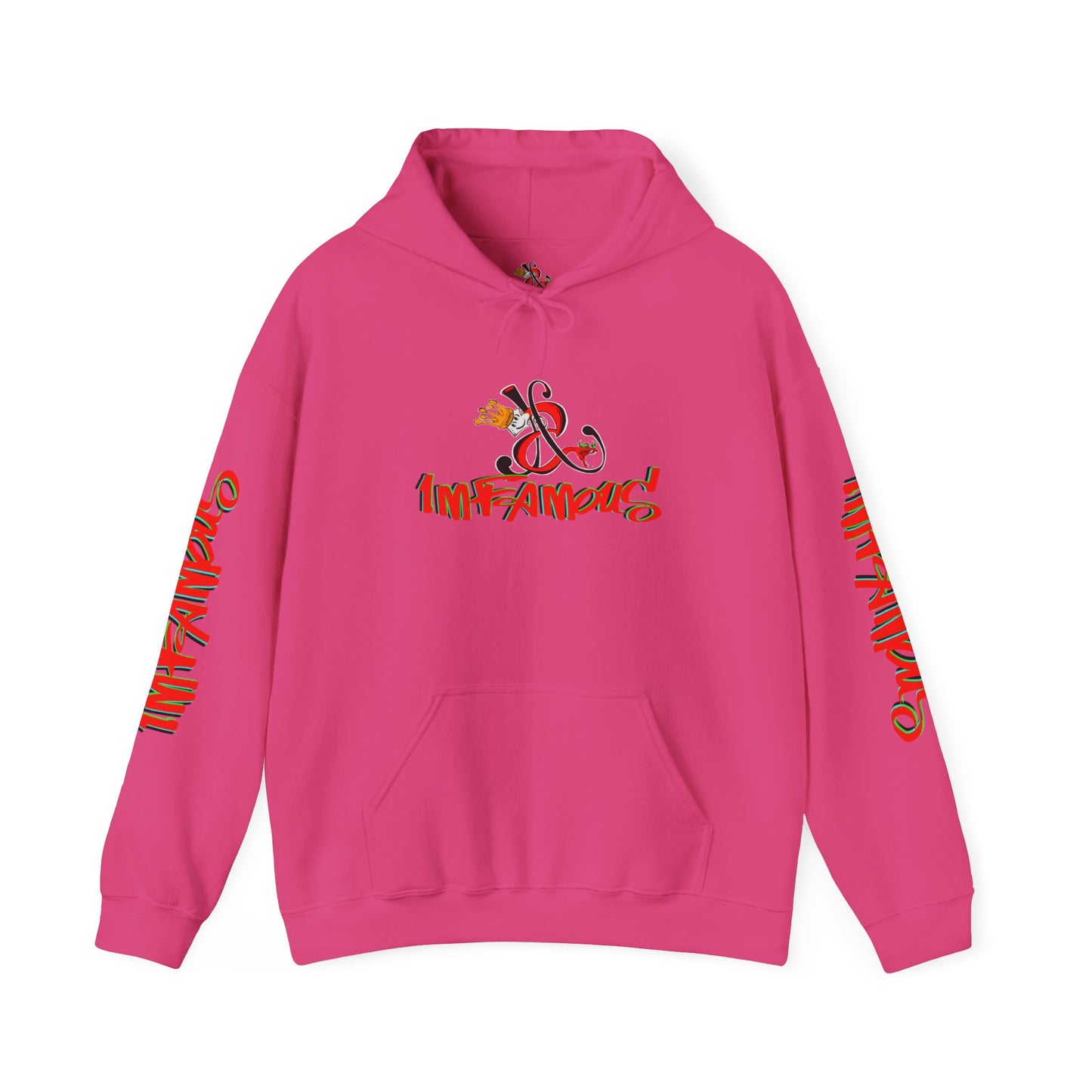 Sudadera con capucha con el famoso diseño de Bad Pussy Cat - Unisex