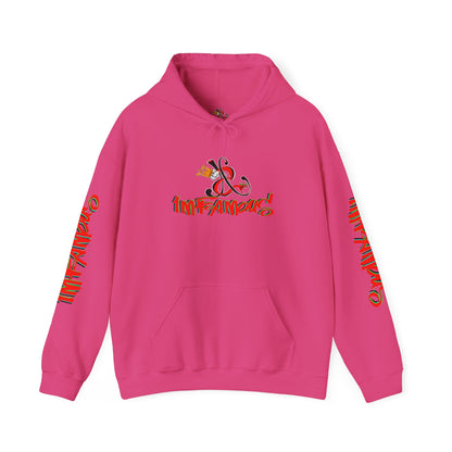 Sudadera con capucha con el famoso diseño de Bad Pussy Cat - Unisex