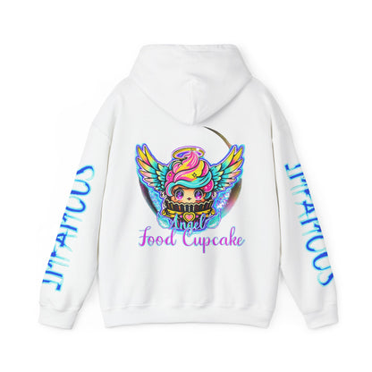Imfamous Angel Cupcake Graphic Hoodie - Stylish Unisex Heavy Blend Sweatshirt