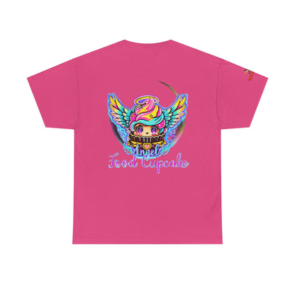 Unisex Heavy Cotton Tee - Imfamous Angel Food Cupcake Design #4