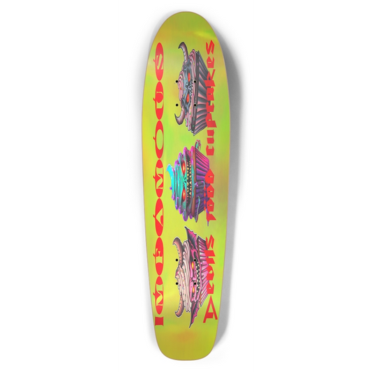 Imfamous devils food cupcakes Custom Skateboard