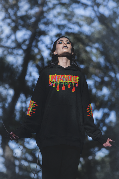 大麻音乐爱好者连帽运动衫 - Imfamous Pothead 系列