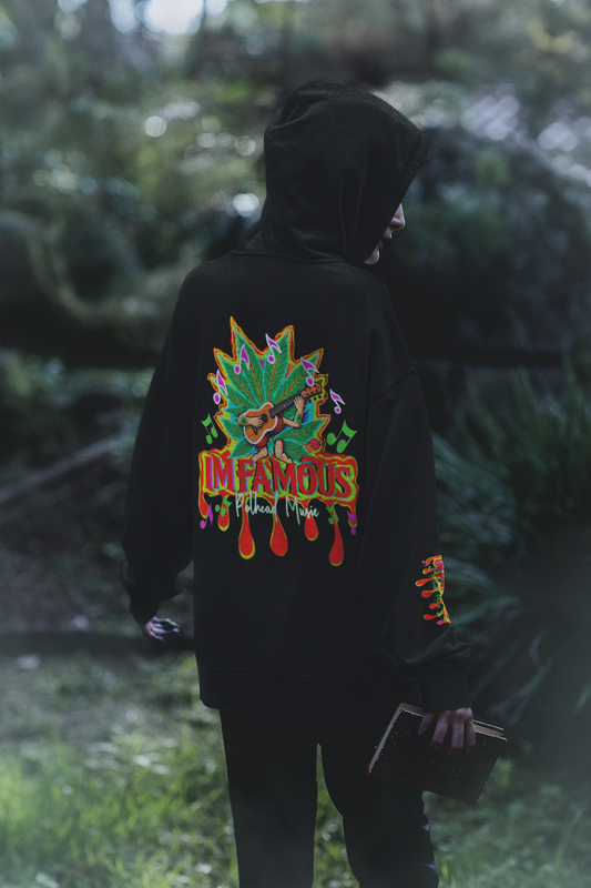 Premium Hooded Sweatshirt - Imfamous Pothead Music