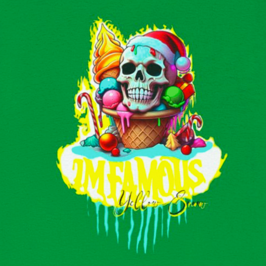 Premium graphic T-Shirt - Imfamous Christmas I-scream