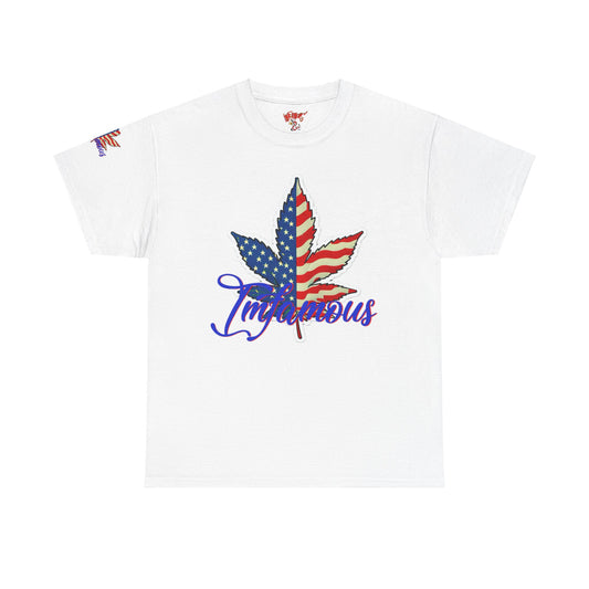 Premium graphic T-shirt - Imfamous America