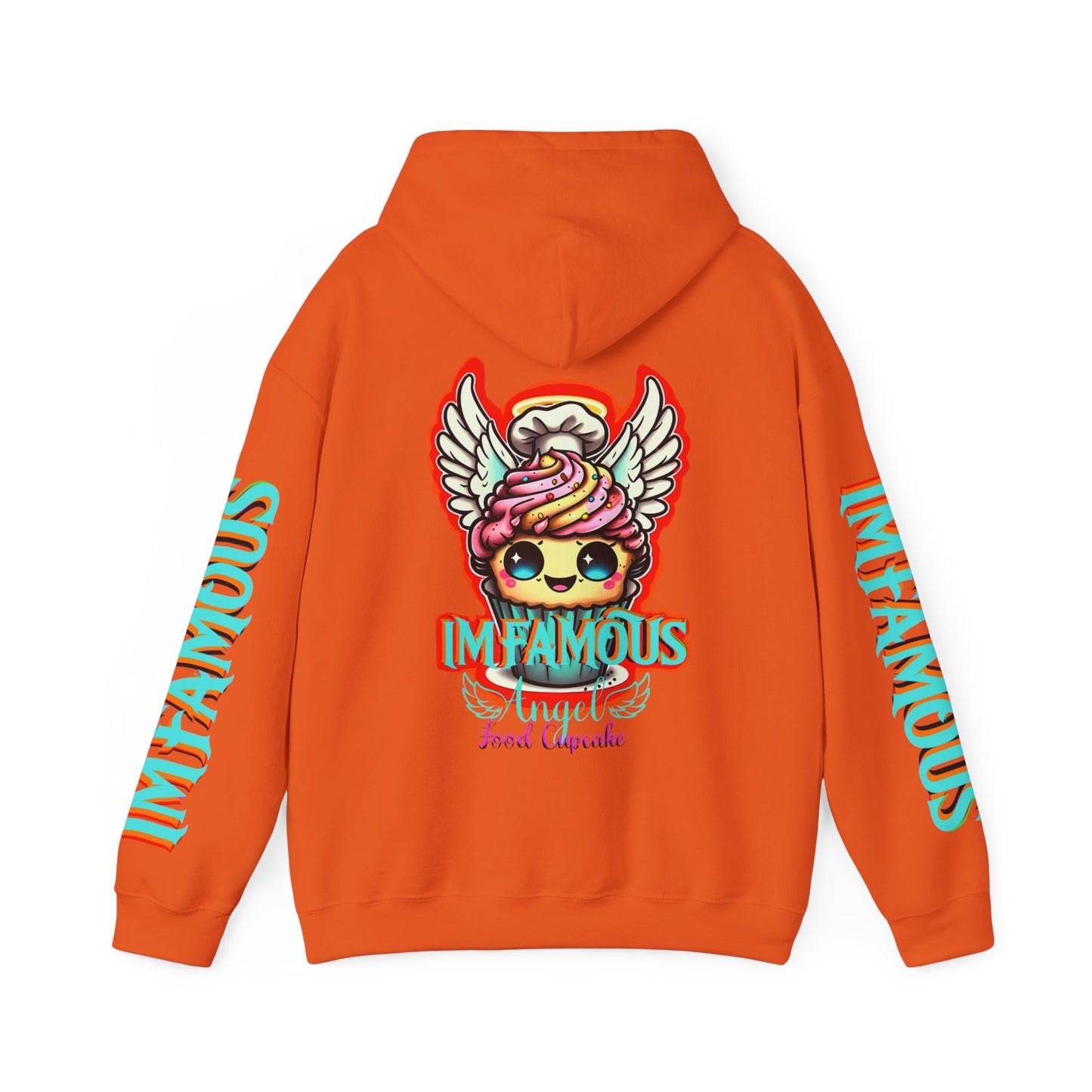 Imfamous Angel food cupcake 男女同款 Heavy Blend™ 连帽运动衫