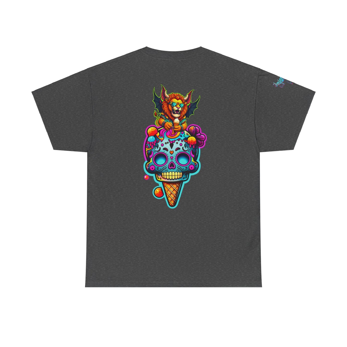 Premium Graphic T-shirt - Imfamous Leo I-scream Design