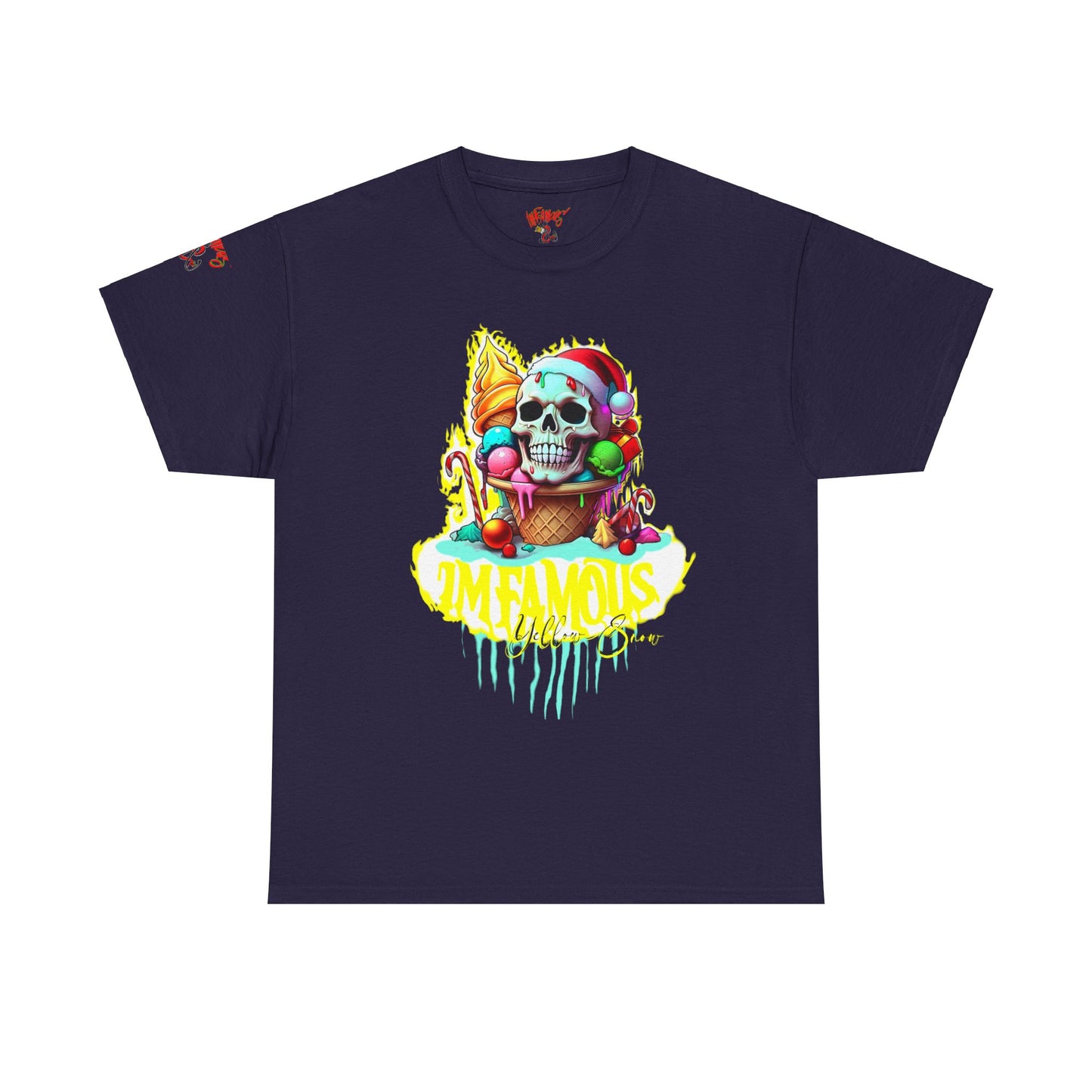 Premium graphic T-Shirt - Imfamous Christmas I-scream