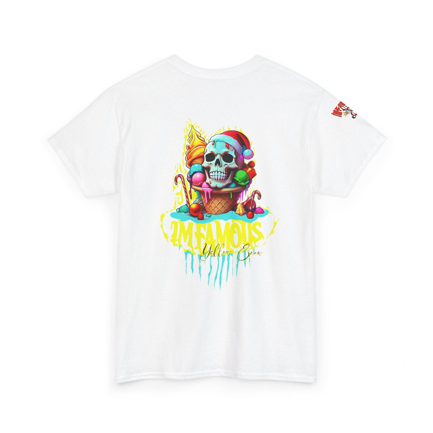 Camiseta gráfica premium - Imfamous yellow snow i-scream