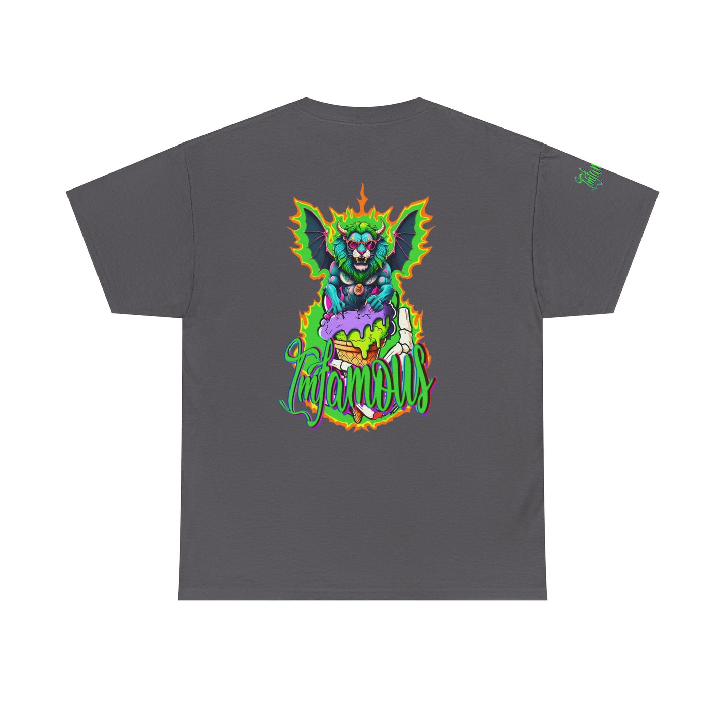 Premium graphic T-shirt - Imfamous Leo i-scream