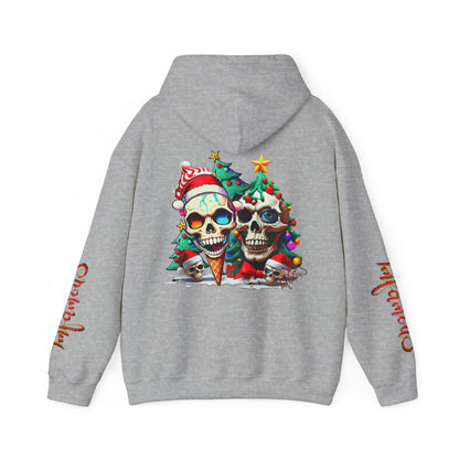 Imfamous 圣诞骷髅 i-scream 连帽衫 - Imfamous Design