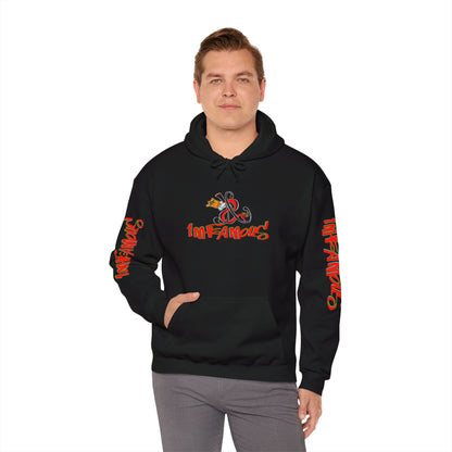 Sudadera con capucha con el famoso diseño de Bad Pussy Cat - Unisex