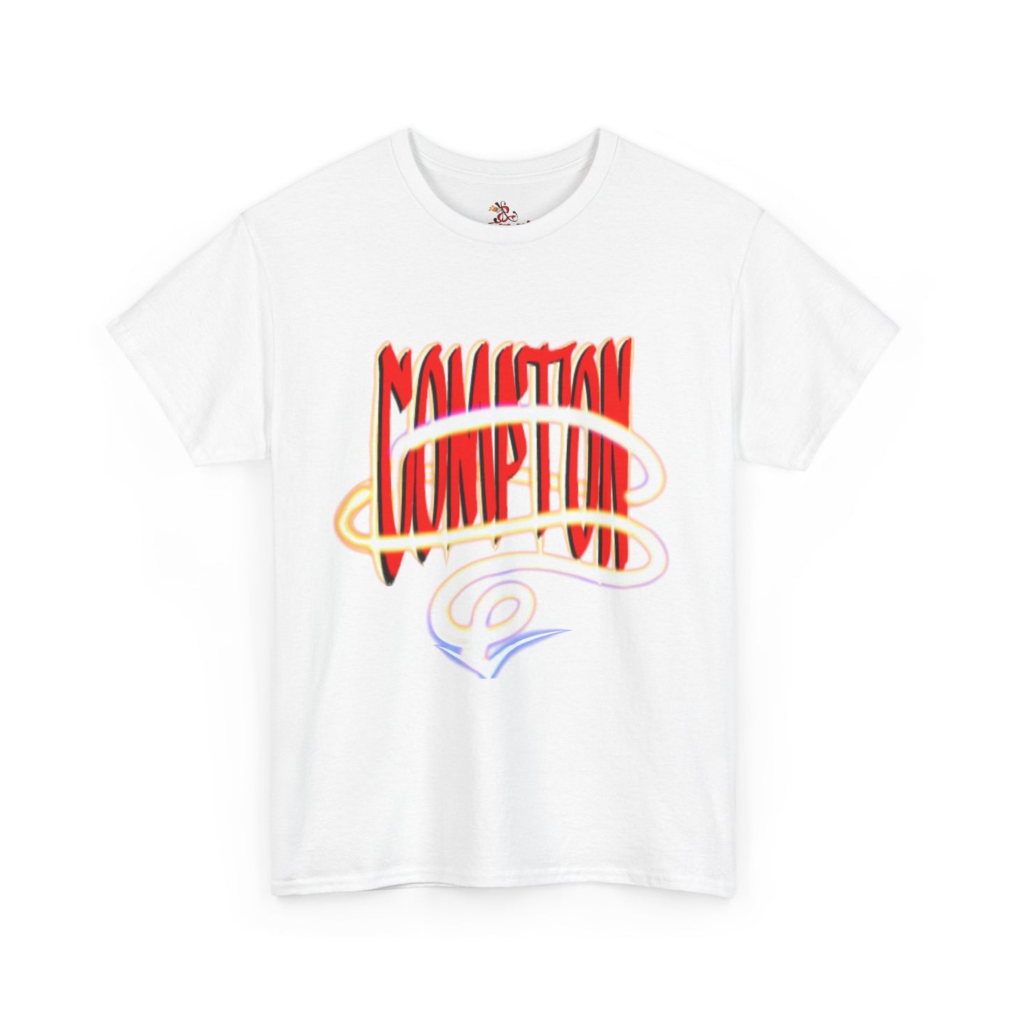 Compton Vibe Unisex Heavy Cotton Tee - Streetwear Style T-Shirt
