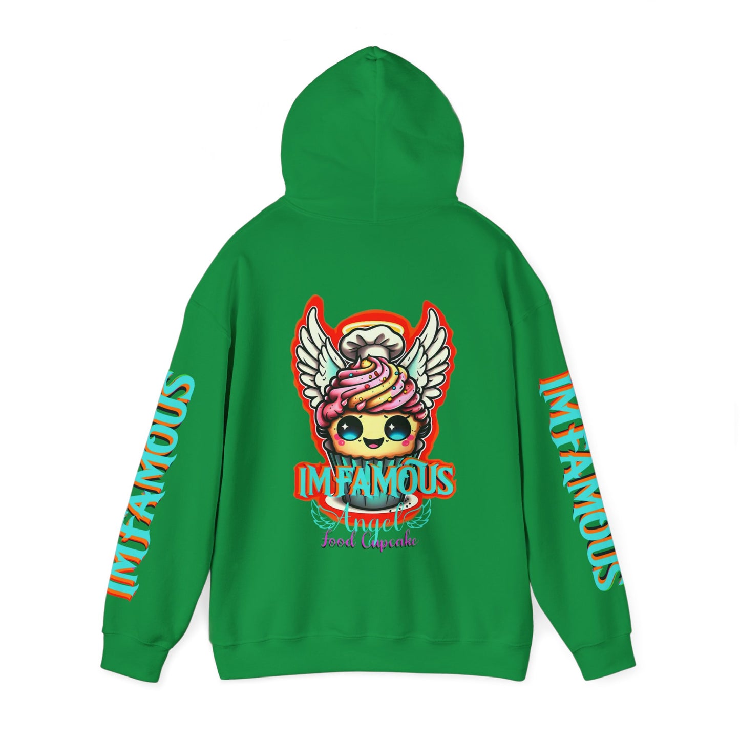 Imfamous Angel food cupcake 男女同款 Heavy Blend™ 连帽运动衫