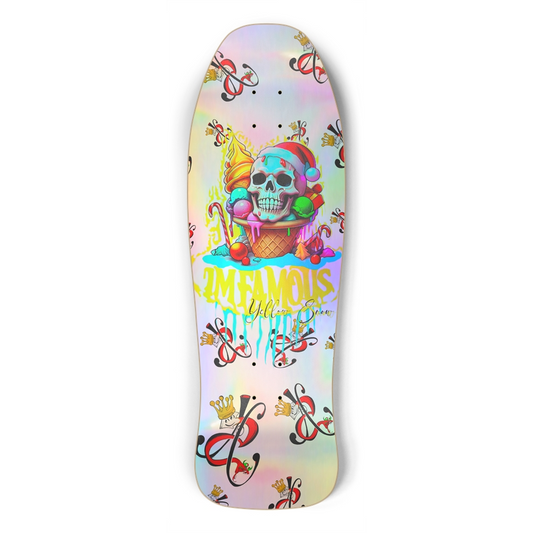 Imfamous Christmas I-Scream Custom Skateboard