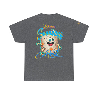 Premium graphic T-shirt - Funny Toilet paper humor - Imfamous oh so moist
