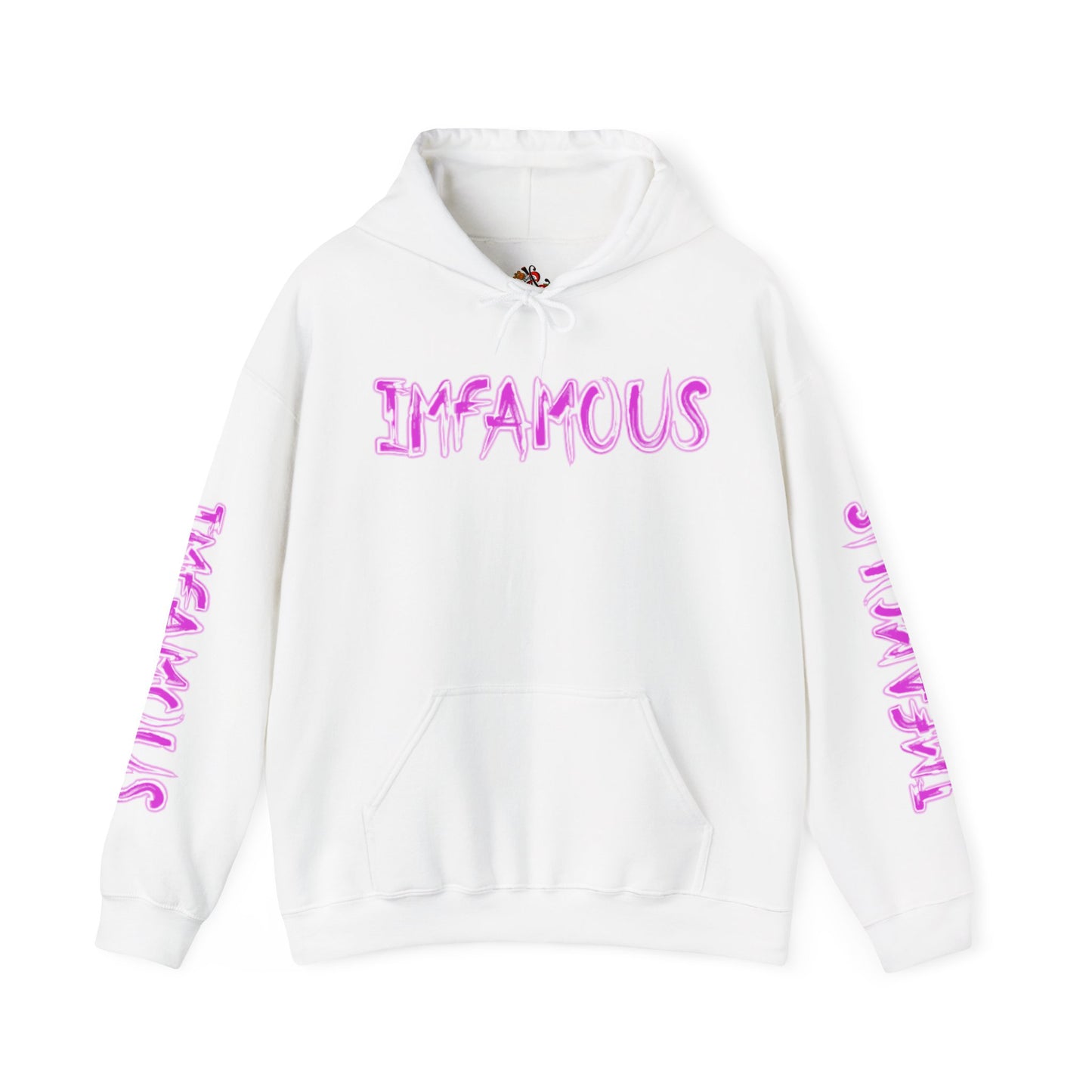 Premium Hooded Sweatshirt - Imfamous Ice Cream Psychedelic Mushroom Tip Design