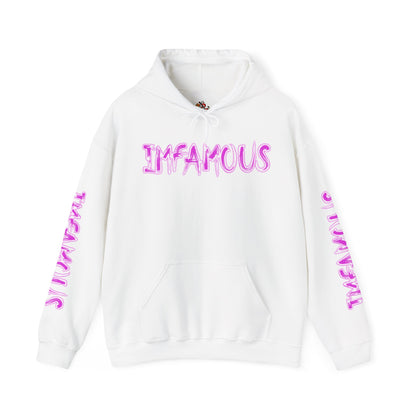 Premium Hooded Sweatshirt - Imfamous Ice Cream Psychedelic Mushroom Tip Design