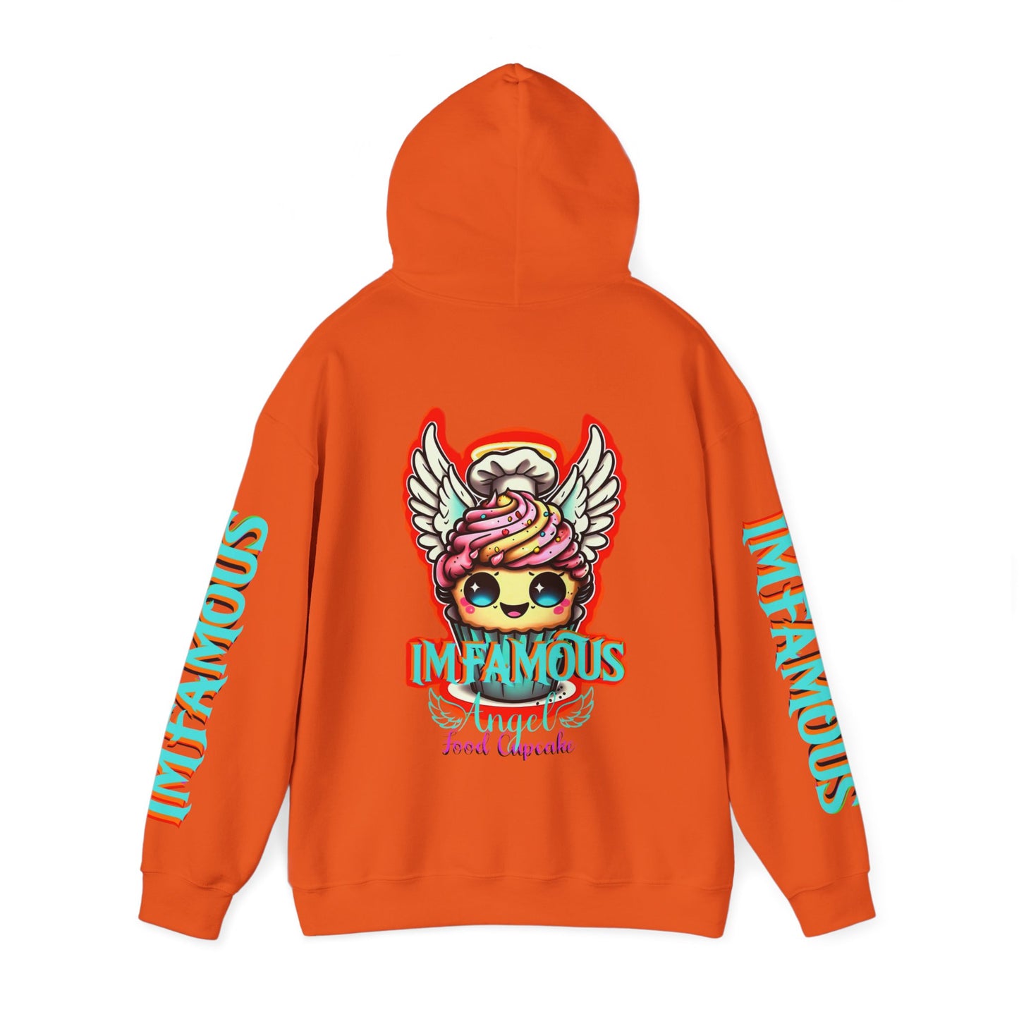 Imfamous Angel food cupcake 男女同款 Heavy Blend™ 连帽运动衫