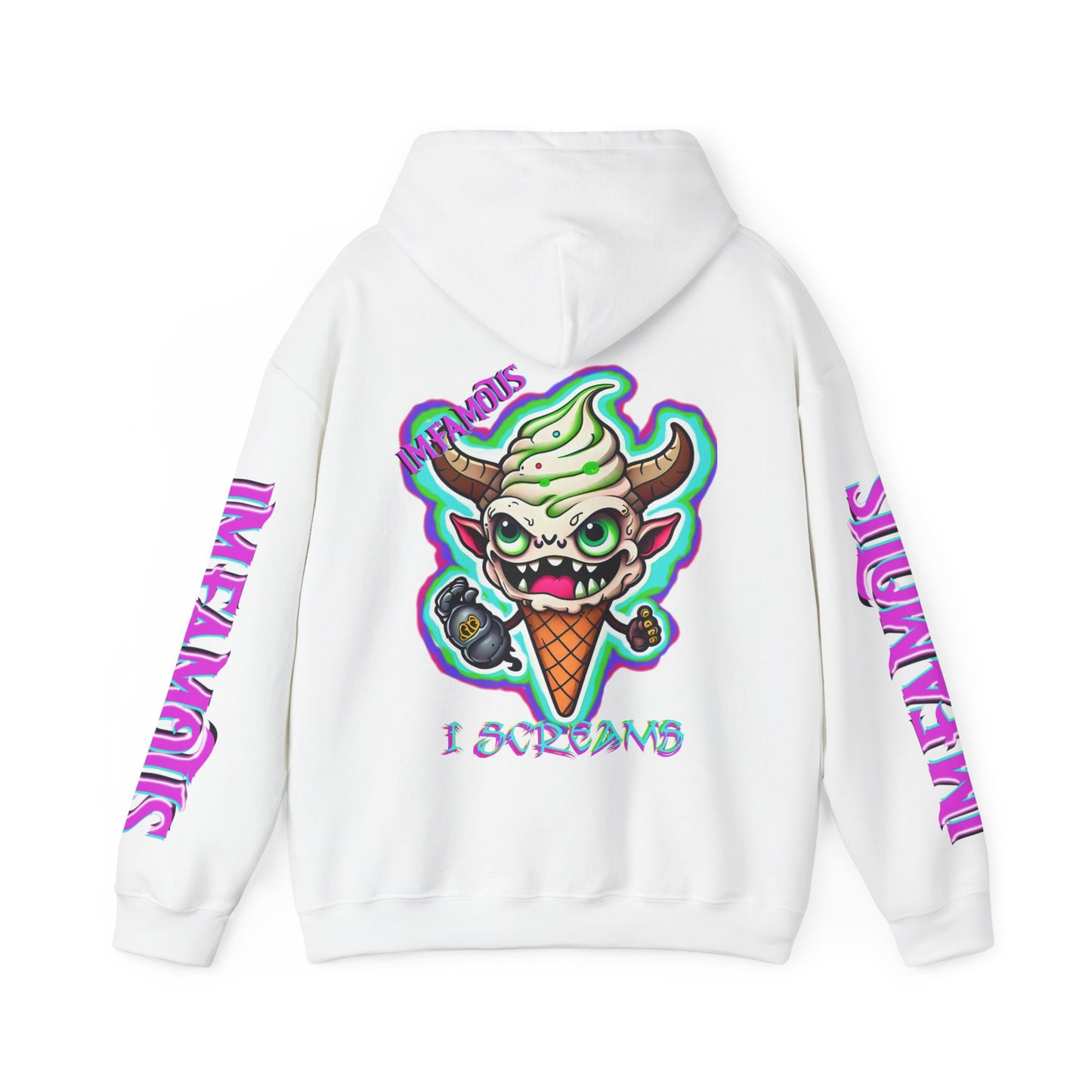 Sudadera con capucha - Imfamous I-Screams Diseño Vanilla Madness
