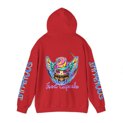 Imfamous Angel Cupcake Graphic Hoodie - Stylish Unisex Heavy Blend Sweatshirt