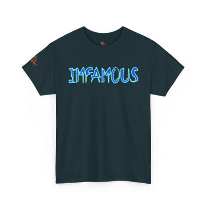 Unisex Heavy Cotton Tee - Imfamous Angel Food Cupcake Design #4