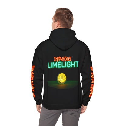 Premium Hooded Sweatshirt - Imfamous Limelight Design