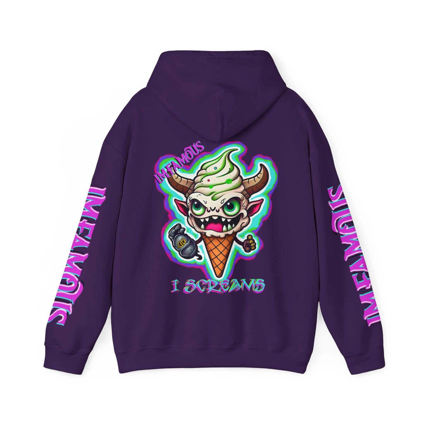 Sudadera con capucha - Imfamous I-Screams Diseño Vanilla Madness