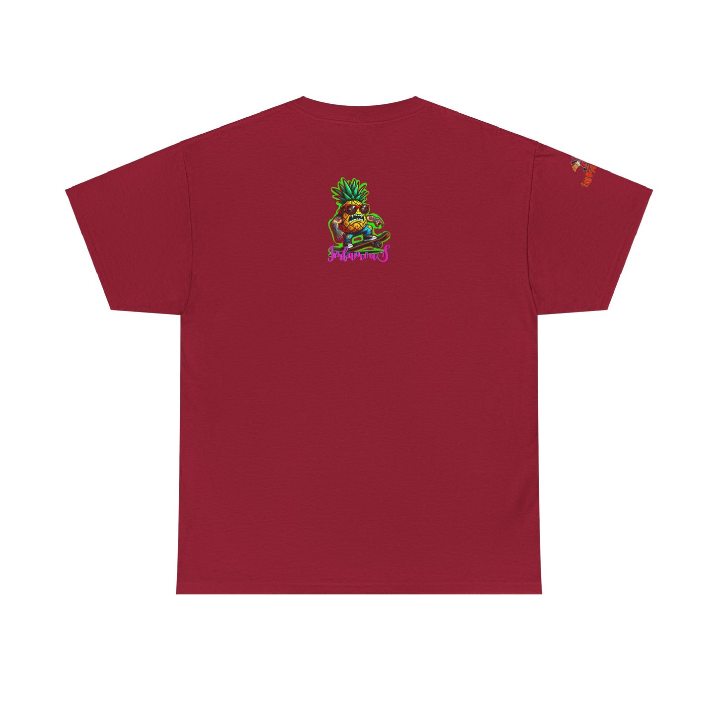 Camiseta gráfica premium - Imfamous Pineapple skater