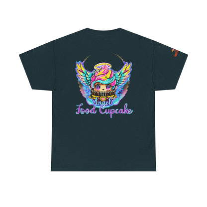 Unisex Heavy Cotton Tee - Imfamous Angel Food Cupcake Design #4
