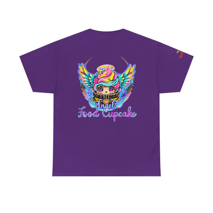 Unisex Heavy Cotton Tee - Imfamous Angel Food Cupcake Design #4