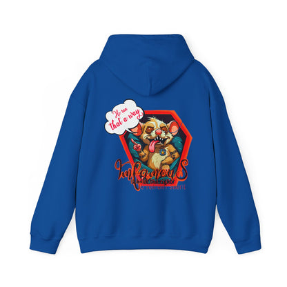 连帽运动衫 - Imfamous Dead Rat Design