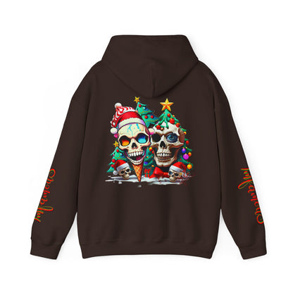 Imfamous 圣诞骷髅 i-scream 连帽衫 - Imfamous Design