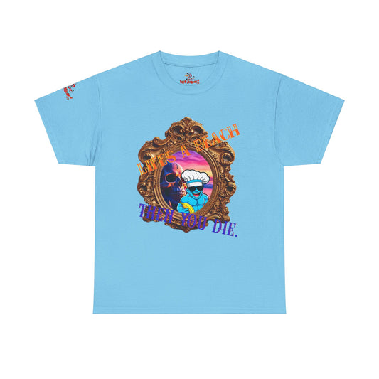 Premium Graphic T-shirt - Imfamous - Lifes a beach