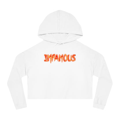 Cropped Hoodie Imfamous Women's Crop Top Sweatshirt