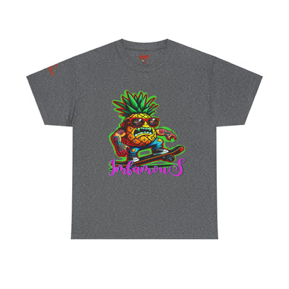 Camiseta gráfica premium - Imfamous Pineapple skater