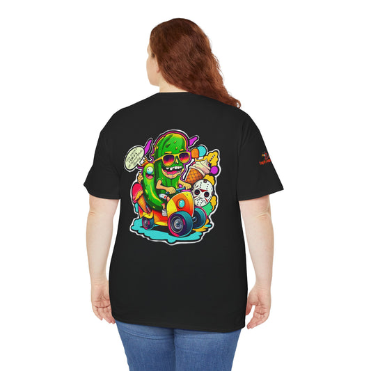 Camiseta gráfica premium: Imfamous Sweet Pickle Sunday Design