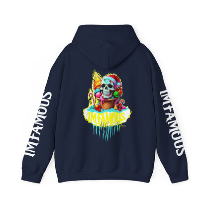 Premium hooded sweatshirt - Imfamous Yellow Snow I-scream Hoodie