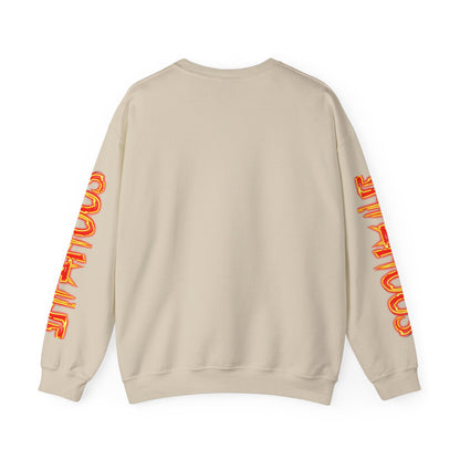 Street Art Crewneck Sweatshirt, Urban Style Sweatshirt, Graphic Hoodie, Casual Wear, Unique Gift for Artists, Streetwear