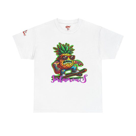 Camiseta gráfica premium - Imfamous Pineapple skater