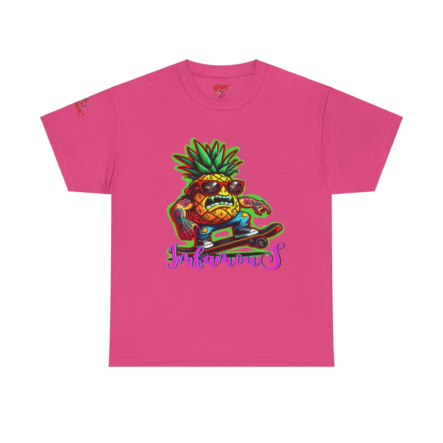 Camiseta gráfica premium - Imfamous Pineapple skater