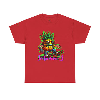 Camiseta gráfica premium - Imfamous Pineapple skater