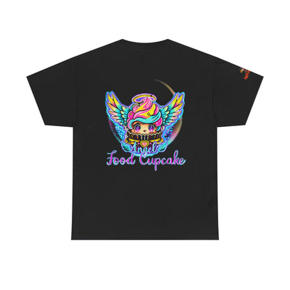 Unisex Heavy Cotton Tee - Imfamous Angel Food Cupcake Design #4